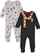 Harry Potter Baby 2 Pack Zip Up Costume Sleep N' Play Coveralls Newborn to Infant