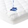 Moonsea Waterproof Sheets Compatible with 4moms Breeze Plus &amp; Breeze GO Playards, Pack Mattress Pad, Play Sheets Fitted, White