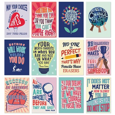 Sweetzer &amp; Orange Inspirational Notebook Set. 12 Journal Notebooks for Women and Kids. 3.5 x 5&rdquo; Small Journal. Stocking Stuffers for Kids, Teacher Supplies for Classroom, Bible Journaling Supplies