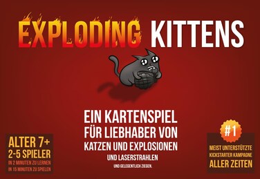 Asmodee ASMD0007 Exploding Kittens