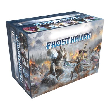 Cephalofair Games   Frosthaven   Board Game   Ages 14+   1-4 Players   30 Minutes Playing Time Per Player