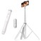ATUMTEK 51&quot; Selfie Stick Tripod, All in One Extendable Phone Tripod Stand with Bluetooth Remote 360&deg; Rotation for iPhone and Android Phone Selfies, Video Recording, Vlogging, Live Streaming, White