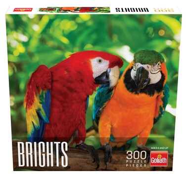Brights Puzzles: Parrots by Goliath
