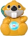 Fisher-Price Baby Learning Toy Linkimals Boppin&rsquo; Beaver with Music &amp; Lights for Infants Ages 9+ Months, Compatible Only with Linkimals Items