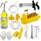 KEWAYO Bike Brake Oil, Hydraulic Bike Brake Kit and Bicycle Oil Kit Fit MAGURA、TEKTRO、SRAM Series Bike Brake Repair Tools