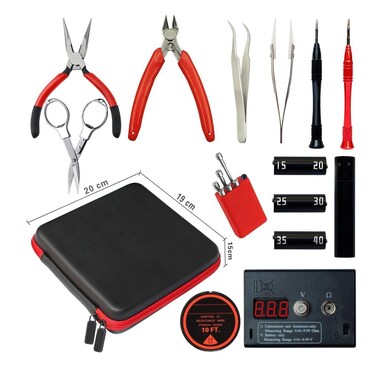 Home DIY Building Tool Kit V2 Mechanics Tools Kit,14 in 1 Tool Master Kit for General Household Repairs