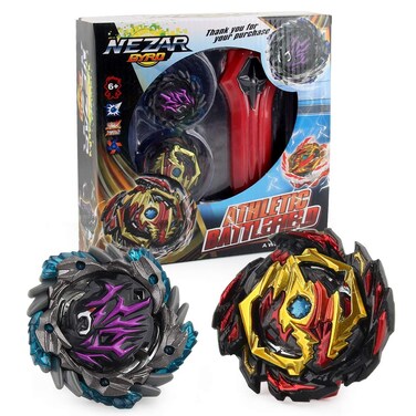 Battling Top Burst Bey Battle Avatar Attack Evolution Starter &amp; Launcher Set 2 in1