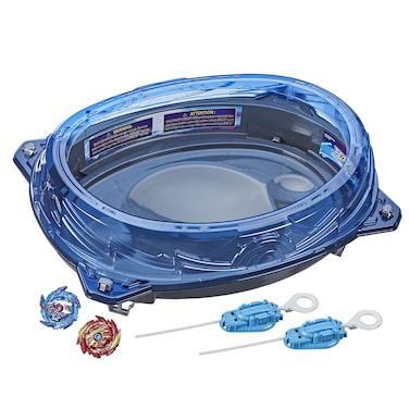 Beyblade Burst Surge Speedstorm Volt Knockout Battle Set &ndash; Complete Battle Game Set with Beystadium, 2 Battling Top Toys and 2 Launchers