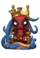 Pop! Deluxe Marvel Heroes King Deadpool on Throne Vinyl Figure