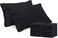Utopia Bedding Queen Pillow Cases - Pack of 12 - Envelope Closure - Soft Brushed Microfiber Fabric - Shrinkage and Fade Resistant Pillow Covers Queen Size 20 X 30 Inches (Black)