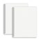 Large Dot Grid Spiral Notebook, 8.5" x 11", Premium 100gsm Ivory White Paper, Sturdy See-Through Cover, 128 Dotted Pages per Notebook(2 Pack) for Home, School, Office, Artist Writing/Drawing