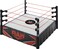 WWE Superstar Ring (14 in) with Spring-Loaded Mat &amp; Real Flex Ropes for Action Figures; Gift for Ages 6 Years Old &amp; Up