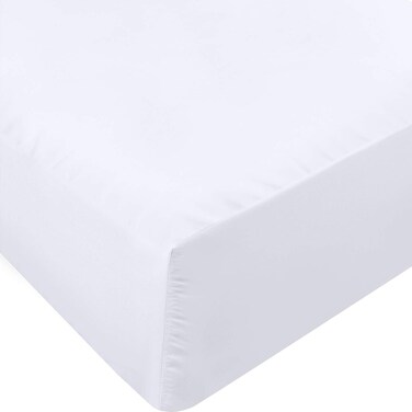 Utopia Bedding Twin XL Fitted Sheet - Bottom Sheet - Deep Pocket - Soft Microfiber - Shrinkage and Fade Resistant - Easy Care -1 Fitted Sheet Only (White)