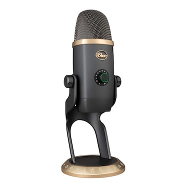 Logitech for Creators BlueYetiXWorldofWarcraft Edition Professional Podcast,Gaming,Streaming USB Mic,Blue VO!CE Effects,Including Advanced Voice Modulation Warcraft Character Presets &amp; HD AudioSamples