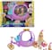 Enchantimals Royal Rolling Carriage Playset with Peola Pony Small Doll (6-inch), Petite Animal Friend Figure &amp; 7 Accessories, Toy Vehicle Set
