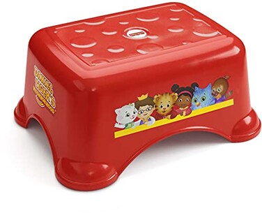 Fisher-Price Daniel Tiger's Neighborhood Stepstool &ndash; Daniel Tiger Themed Toddler Step Stool for Bathroom