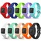 RuenTech Compatible with Garmin Vivofit jr 3 Bands, Replacement Silicone Band Water Resistant Watch Straps for Garmin Vivofit JR 3 Bands (Multicolor10-Pack)