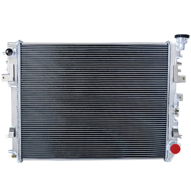 Aluminum Radiator for 2009-2021 Dodge Ram 1500 2500 V6 V8 Pickup, Ram 1500 Radiator, Ram 2500 Radiator, 3 Row Core