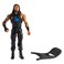 WWE Mattel ​Wrekkin Series 7 Roman Reigns 6 in Action Figure with Punching Action Gripping Hands and Bendable Chair Accessory Poseable 6 in Gift for Ages 6 Years Old and Up