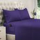 DREAMCARE California King Sheet Sets &ndash; 4 pcs Cooling Sheets &ndash; up to 21&rdquo; Deep Cal King Sheets &ndash; Hotel Luxury Sheets &amp; Pillowcases &ndash; Superior Softness 100% Fine Microfiber with Side Pocket &ndash; Purple