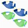SwimWays Mesh Floating Pool Chair Noodle Slings (4 Pack), Swimming Pool Accessories &amp; Water Toys, Pool Noodle Not Included