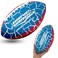 Wave Runner Grip It Waterproof Junior Size Football, 9.25 Size, Durable &amp; Double Laced, Perfect for Beach Accessories, Kids Games, Pool Toys, Outdoor Games, All-Weather Indoor &amp; Outdoor Play