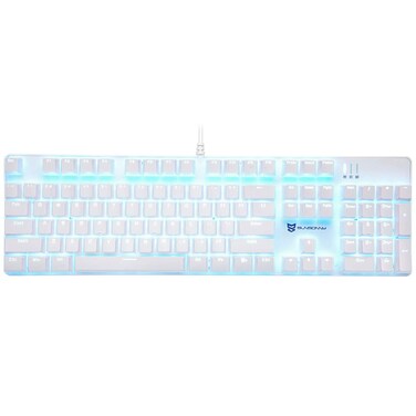 Mechanical Keyboard Gaming Keyboard   Brown Switch Ice Blue Backlit Keyboard   104 Keys US Layout   Wired Gaming Keyboard   Hot Swappable Mechanical Keyboard   PC Gaming Keyboards