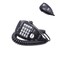 HESENATE Original Speaker Microphone QHM-05, Compatible with AT-5888UV AT-778UVII Dual Band Transciver