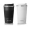 GEMFUL Travel Coffee Mug 2 Pack Insulated To Go Tumbler with Lid Portable Stainless Steel Reusable Cups Leak proof for Women Hot Cold Drinks 17oz