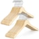 TOPIA HANGER Wooden Hangers 30 Pack, 0.28-inch Slim &amp; Durable Clothes Hangers Space Saving, Natural Wood Hanger with 360&deg;Swivel Hook and Smooth Notches for Coat,Shirts, Camisoles-CT31N