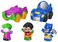 Fisher-Price Little People DC Super Friends Crime Fighting Set, Batman toy vehicle and figure set for toddlers and preschool kids ages 1 to 5 years