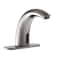 Automatic Motion Sensor Hands Free Commercial Touchless Bathroom Sink Faucet Brushed Nickel