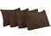 Utopia Bedding King Pillow Cases - Pack of 4 - Envelope Closure - Soft Brushed Microfiber Fabric - Shrinkage and Fade Resistant Pillow Covers King Size 20 X 40 Inches (Brown)