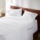 Bedsure GentleSoft Deep Pocket King Sheet Set - Fits Mattresses Up to 21 Inches Thick - 4 Piece Bed Sheets, Moisture Wicking, Soft &amp; Cooling Bedsheets &amp; Pillowcases, Easy &amp; Secure Fit, White