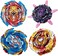 4 Pcs Gyros Battle Set, Burst Battling Tops with Stickers Set, Kids Boys Birthday Christmas Party Gift Idea