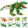 Dinosaur Building Blocks,8-in-1 Dinosaur Building Toys,391 PCS Dinotrux Building Sets for Kids,Dinosaur Building Kit,Dinosaurs Toys for Boys Ages 6-12 Year Old
