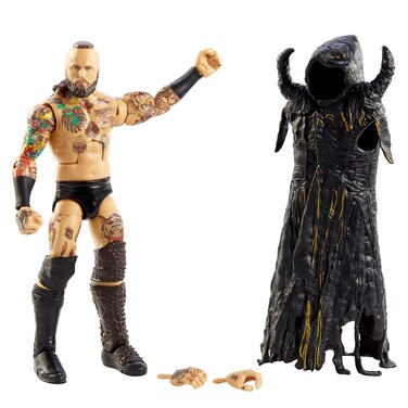 WWE Aleister Black Elite Collection Action Figure, 6-in/15.24-cm Posable Collectible Gift for WWE Fans Ages 8 Years Old &amp; Up
