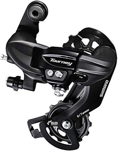 MEGHNA RD-TY300 6/7 Speed Rear Derailleur for Folding and Mountain Bike, Tricycle and E-Bike Direct Mount