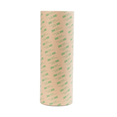 3M 468MP Adhesive Transfer Tape, Bonding &amp; Laminating, Clear, 12 in x 20 yds, 1 Roll