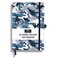 RICCO BELLO Lined Journal Notebook with Pen Holder, Faux Leather Hardcover, College Ruled, for Work, Notes   96 Sheets /192 Lined Pages, 5.7 x 8.4-Inches (Blue Camo)
