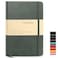Journal notebook (A5-Lined, Dark Green),192 Pages, Medium 5.7X8.3 inches - 80 gsm Thick Paper, Hardcover