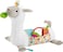 Fisher-Price Baby Toy Grow-with-Me Tummy Time Llama Wedge Support with Mirror, Teether &amp; Rattle, Developmental Play for Newborns Ages 0+ Months