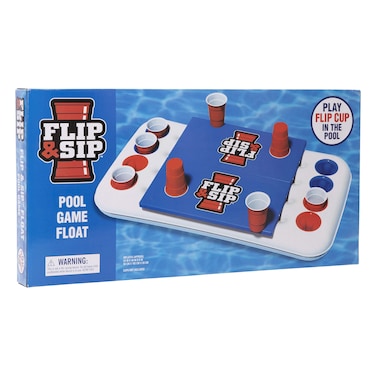 Flip &amp; Sip - The Ultimate Pool Game Float for Head-to-Head Competition