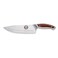 Ergo Chef Guy Fieri Knuckle Sandwich 8-Inch Chef's Knife 8081 Premium 7CR17MoV Stainless Steel Blade Hollow Ground blade Custom Style Tip, Ergonomic Pakkawood Handle