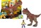 Fisher-Price Imaginext Jurassic World Dinosaur Toy Camp Cretaceous Carnotaurus Toro &amp; Darius Figure Set for Pretend Play Kids Ages 3+ Years
