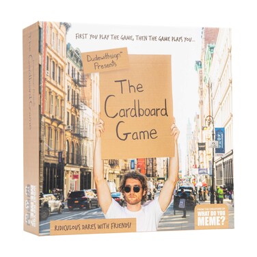 The Cardboard Game &ndash; The Party Game of Ridiculous Dares &amp; Challenges with Friends - by What Do You Meme?