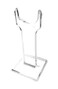 Rifle Stand, Single Clear Wide Top Gun Display, 8 Inch
