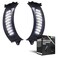 Eagle Lights 9500B-SRL Midnight Edition Vent Insert LED Running Lights and Turn Signals Compatible With Harley Davidson Road Glide Motorcycles