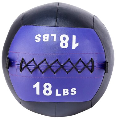 Workout Exercise Fitness Weighted Medicine Ball, Wall Ball and Slam Ball, Multiple Styles and Sizes