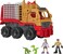 Fisher-Price Imaginext Jurassic World Camp Cretaceous Toys Dinosaur Hauler Vehicle &amp; Yaz Poseable Figure for Preschool Kids Ages 3+ Years